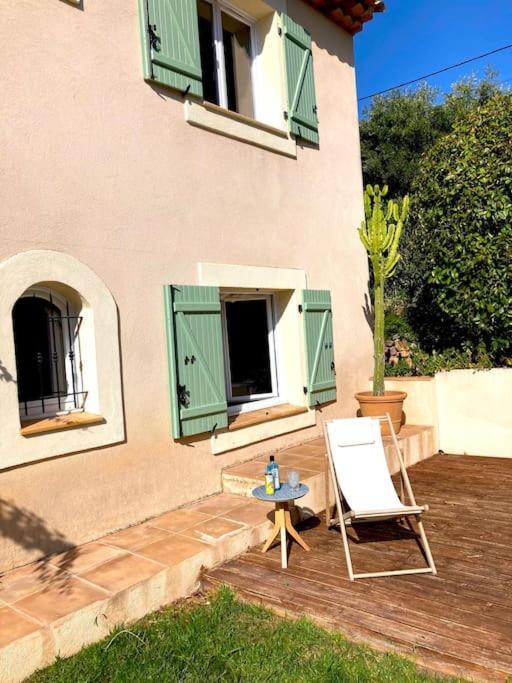 La Californienne Villa Carqueiranne Bagian luar foto