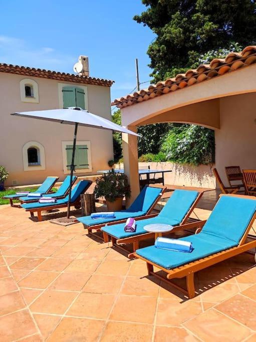 La Californienne Villa Carqueiranne Bagian luar foto