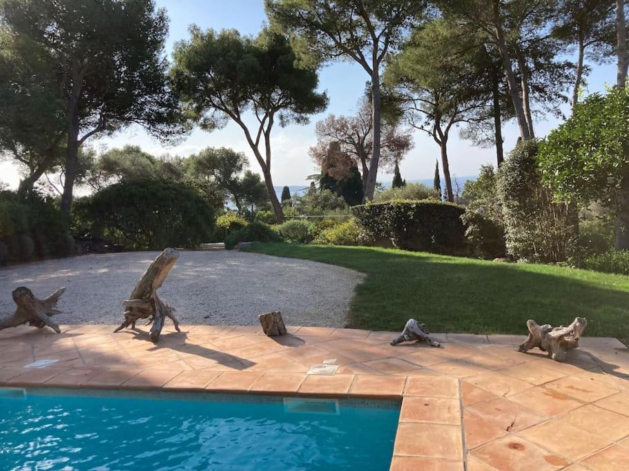La Californienne Villa Carqueiranne Bagian luar foto