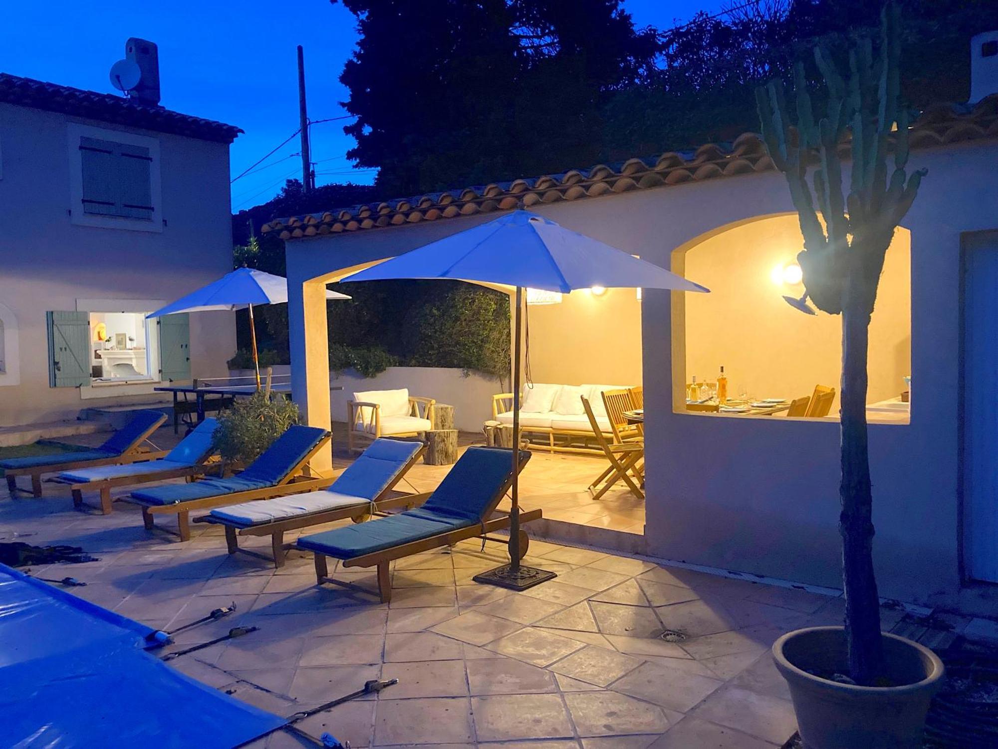 La Californienne Villa Carqueiranne Bagian luar foto